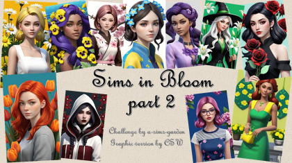 Sims in Bloom
