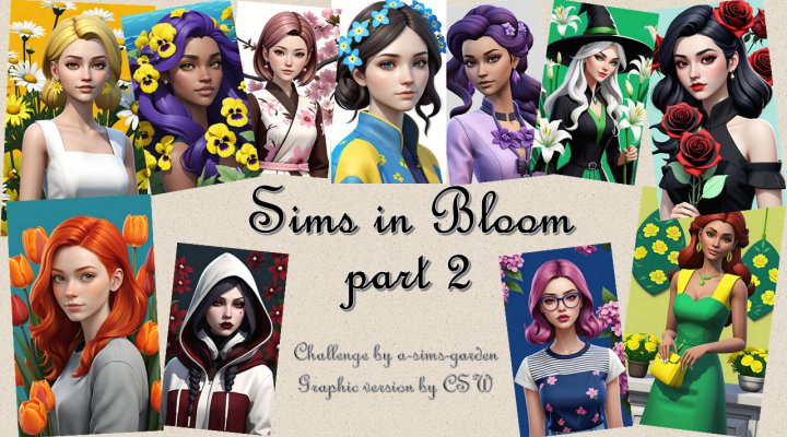 Sims in Bloom